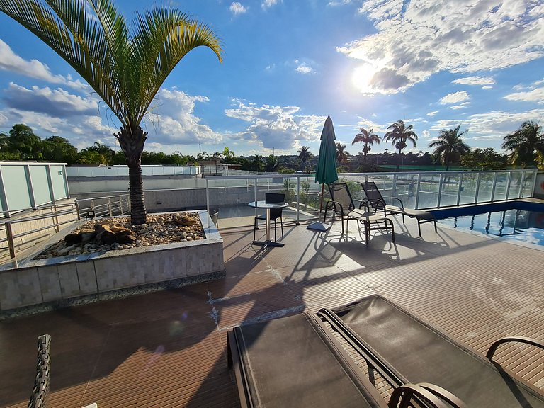 Flat on the Lagoa da Pampulha waterfront •