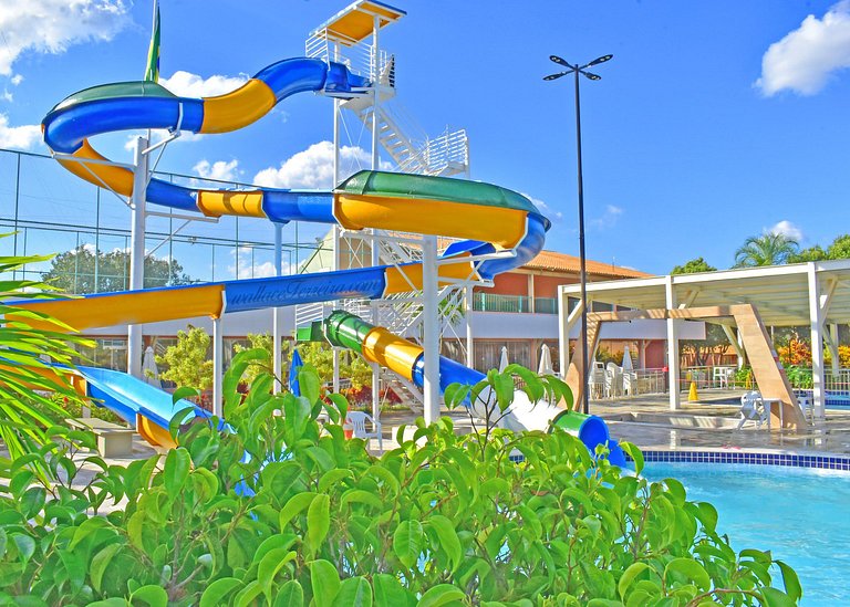 Flat no Resort diRoma Fiori • Piscinas Termais •