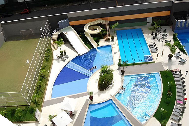 Apto no Hotel Veredas Rio Quente – acesso ao