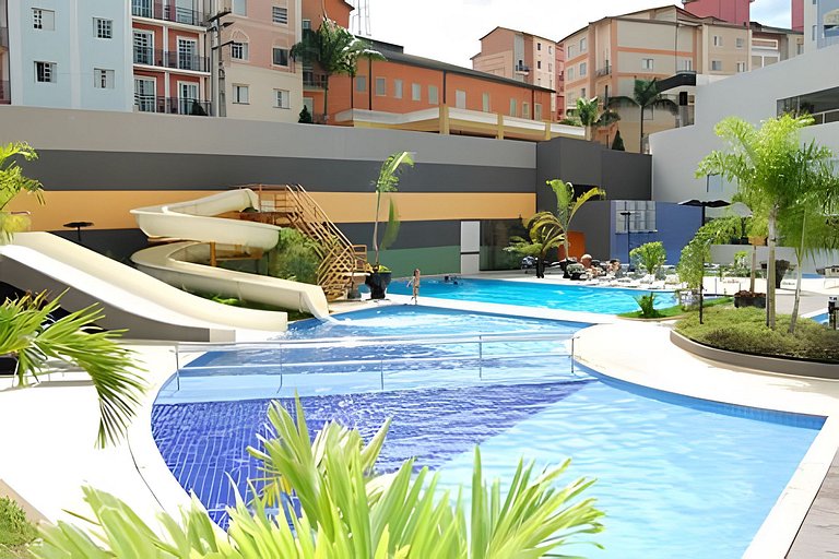 Apto no Hotel Veredas Rio Quente – acesso ao