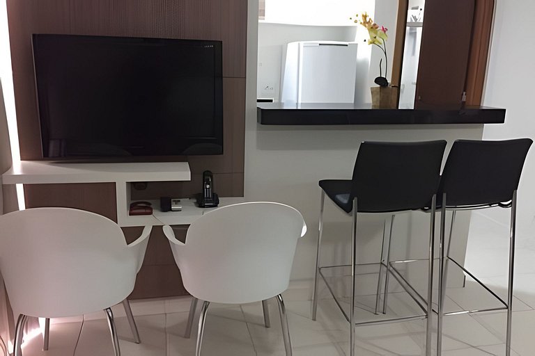Apto no Hotel Veredas Rio Quente – acesso ao
