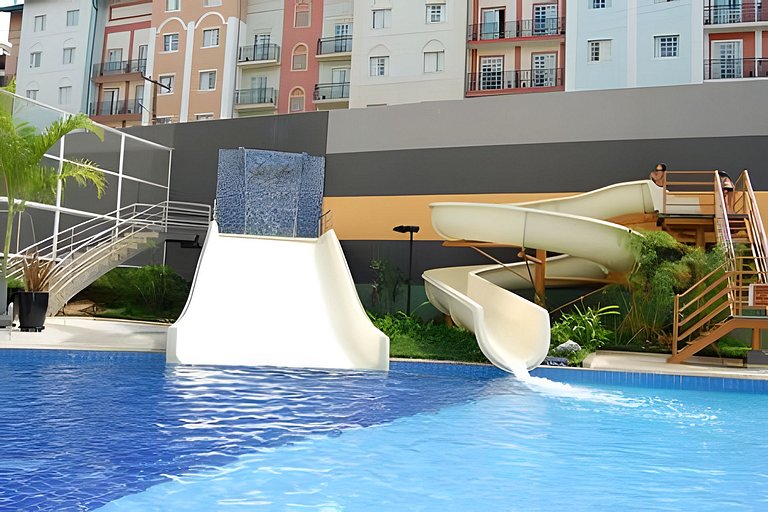 Apto no Hotel Veredas Rio Quente – acesso ao