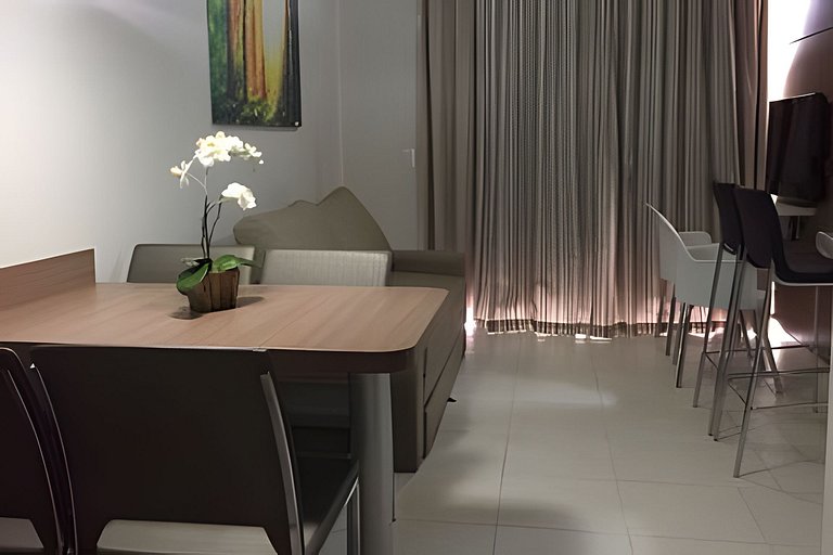 Apto no Hotel Veredas Rio Quente – acesso ao