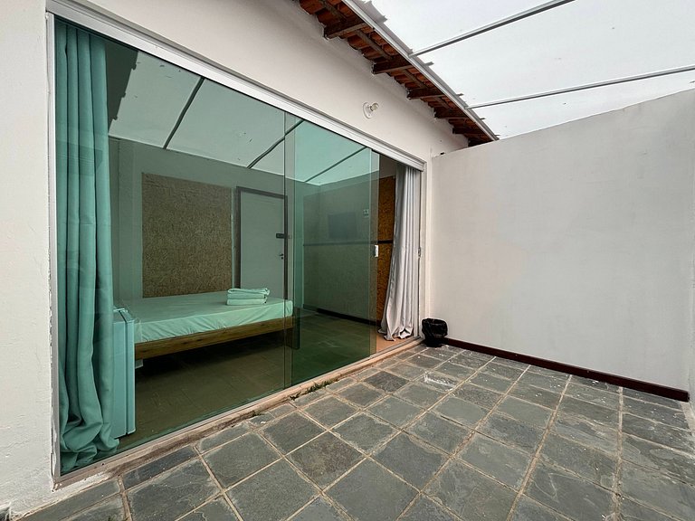 Modern Room in Pampulha • Smart TV, Balcony & Pool, Across f