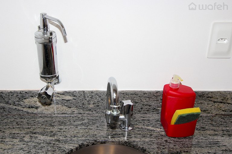 Apartamento C/ Varanda/Piscina no Hotel San Diego