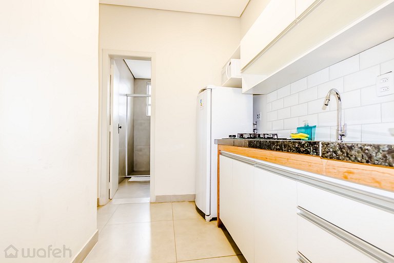 Aconchego no Prado | Varanda com Vista, Cozinha