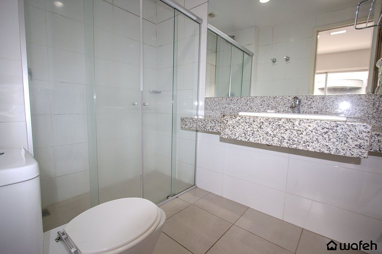 Flat na Orla da Lagoa da Pampulha | Varanda e