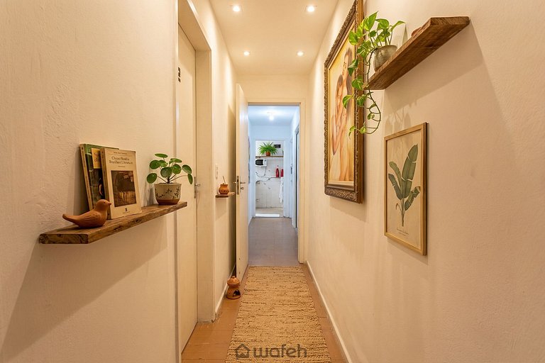 Quarto Duplo C/ Ar Condicionado na Orla