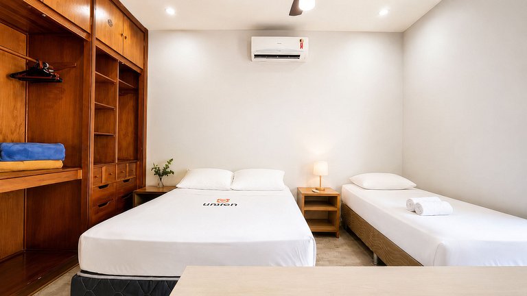 Double Room with Air Conditioning on the Seafront