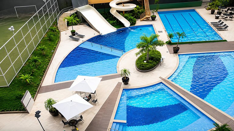 Apto no Hotel Veredas Rio Quente – acesso ao