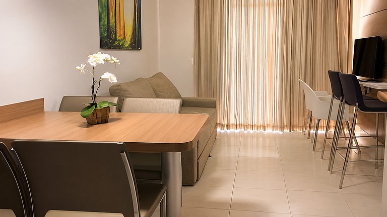 Apto no Hotel Veredas Rio Quente – acesso ao