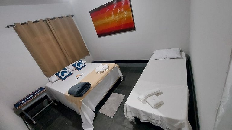 Triple Room in Pampulha • 24h self check-in