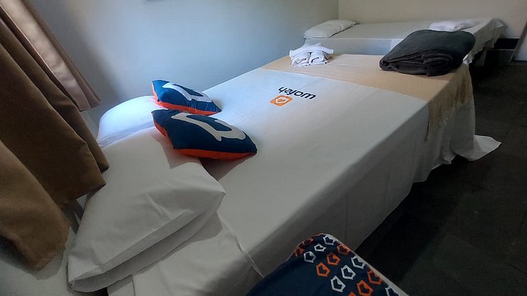 Quarto Triplo na Pampulha • self check-in 24h